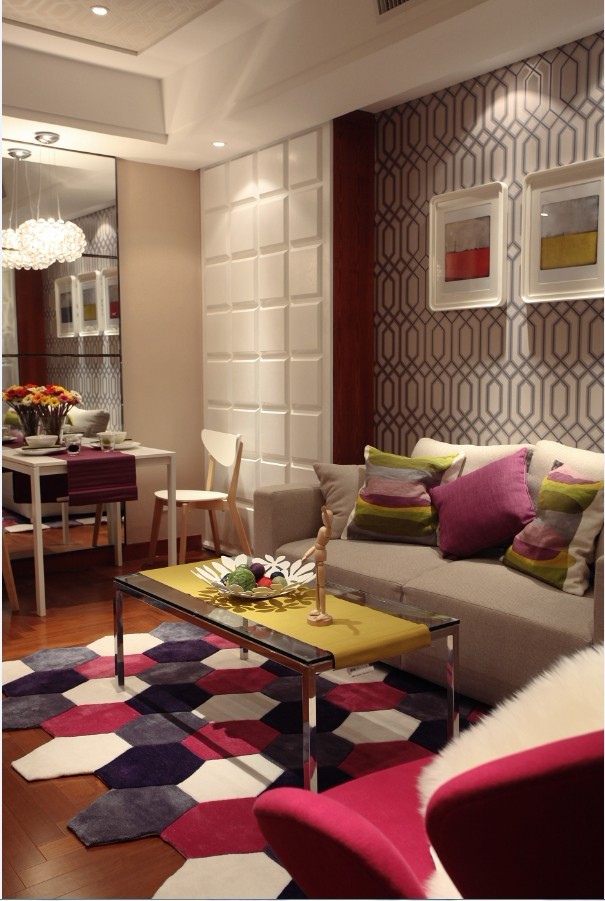 一格鉑金現(xiàn)代簡約式風格裝修