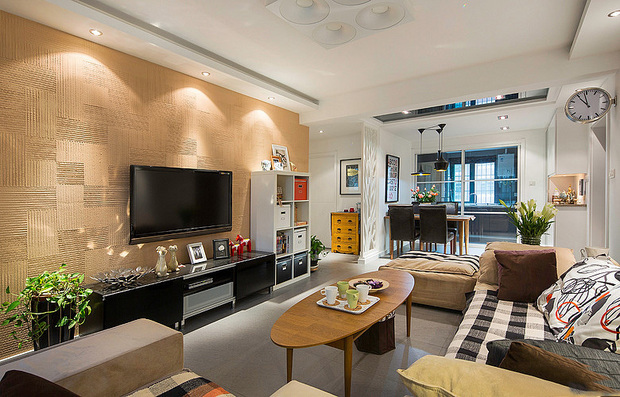 打造69平空間--完美幸?，F代簡約風格裝修