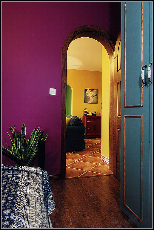 美色花園設計混搭風格裝修效果