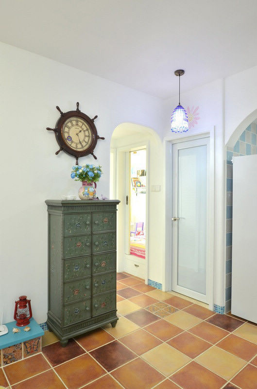 田園地中?；齑罨榉?尤愛藍(lán)色小清新風(fēng)格裝修